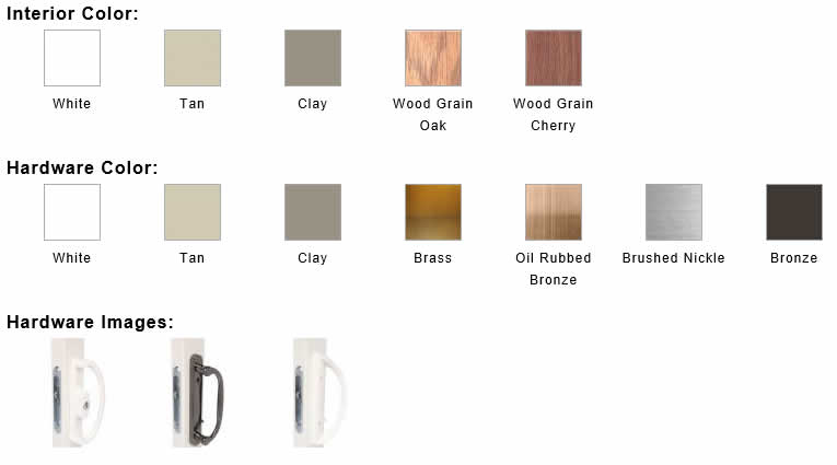 Sliding Patio Style Hardware